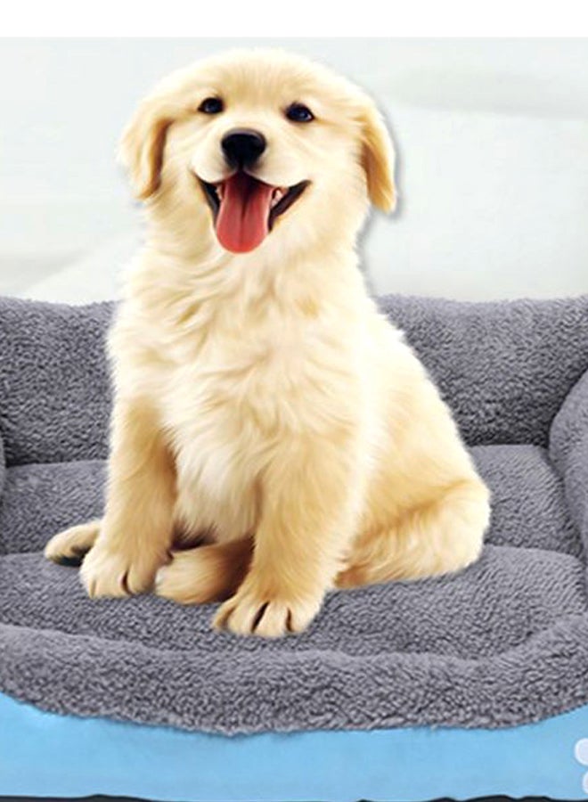 سرير نوم مريح للحيوانات الأليفة أسود/رمادي - Image 2